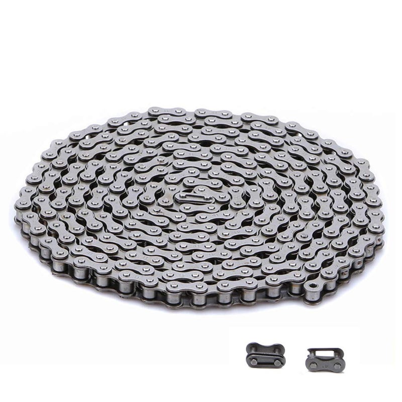 GATEXPERT Replacement Chain for Sliding Gate Opener with Connector Link 10 feet Long Roller Chain ANSI#41 One Panel - Image 1